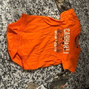 Carhartt Kids Orange Shirt